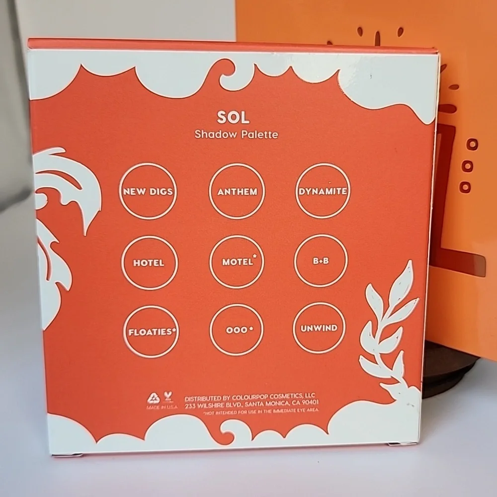 Colourpop Sol Pressed Powder Palette - Limited Edition